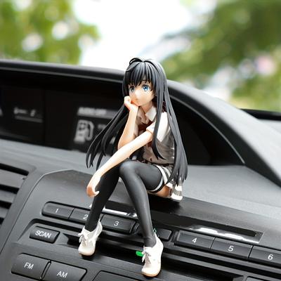1pc Car Interior Decoration Decoration Cartoon Anime Characters Student Girl Decorations