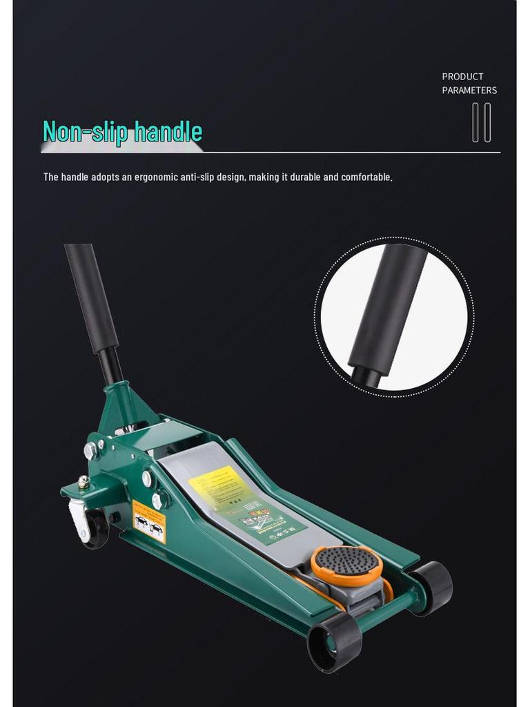 3-Ton Ultra-Low Hydraulic Jack for Car Tire Repair