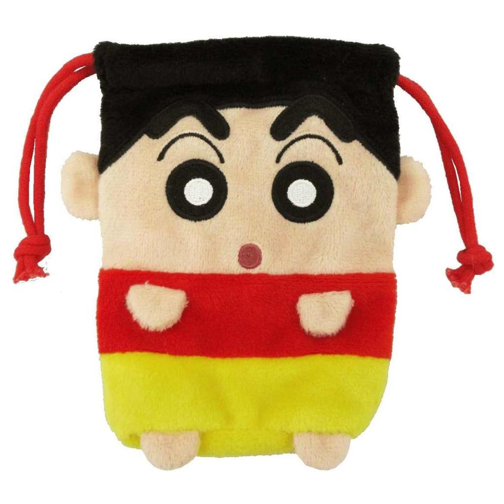 Unik Crayon Shin-chan Plush Toy Pouch Size Approximately W10 D4 H13 CS-0087A