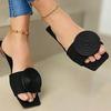 2025 New Fashion Shoes for Women Comfortable Outdoor Casual Sandals Round Disk Decor Daily Wear Beach Classic Women' Slippers