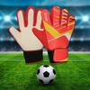 1 Pair Goalkeeper Gloves Breathable Impact Resistant Non-slip Texture Football Training Gloves Goalie Gloves for Kids