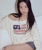 Loginaenloji Usa Banner String Long Sleeve Cream
