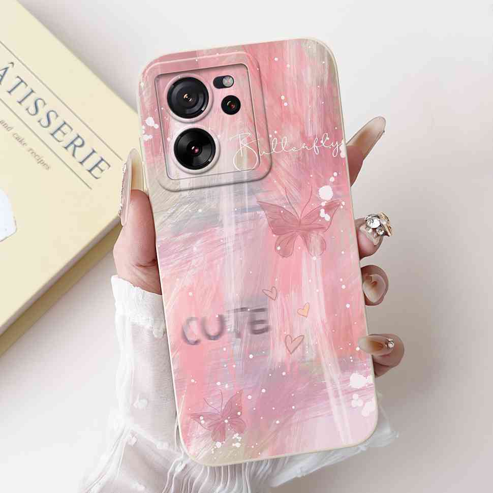 For Xiaomi Mi 13T 2306EPN60G Case Popular Painted Cover Soft Silicone Phone Cases For Xiaomi Mi13T MI13T Pro Fundas Housing