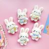 Cartoon Plush Bunny Doll Brooch For Women Cute Little Rabbit Doll Accessories Student Backpack Clothing Decoration Girls