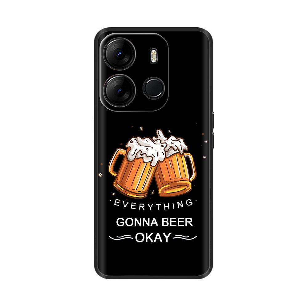 Für Tecno Spark Go 2023 Hülle Beliebte Blumen Silikon Handyhülle Für Tecno Pop 7 Pro Cover SparkGO Hüllen Schutzhüllen Schalen