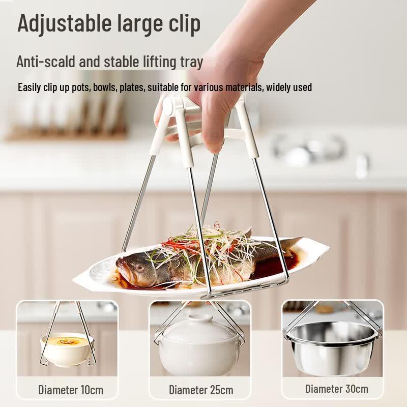 Stainless Steel Anti-scald Kitchen Clip