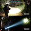 Led Torch Led Flashlight Adjustable Focus Handheld Torches Super Bright Pocket