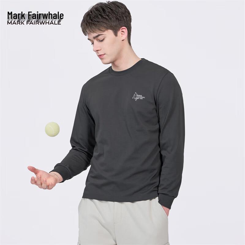 Mark Fairwhale Men s Round Neck Long Sleeve T-Shirt S