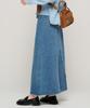 ROIDESROIS Maxi Denim Long Skirt (Blue)