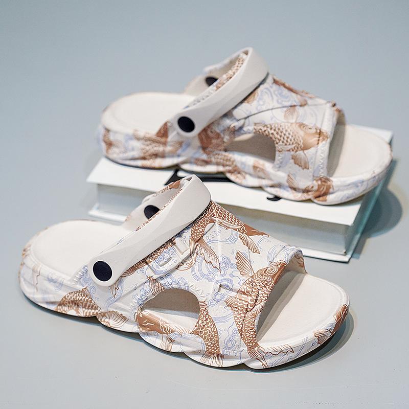 2024 NEW Summer Lightweight Beach Shoes Comfortable Man Slippers Non-slip Trend Soft Sandals for Men Choice Free Shipping Boys