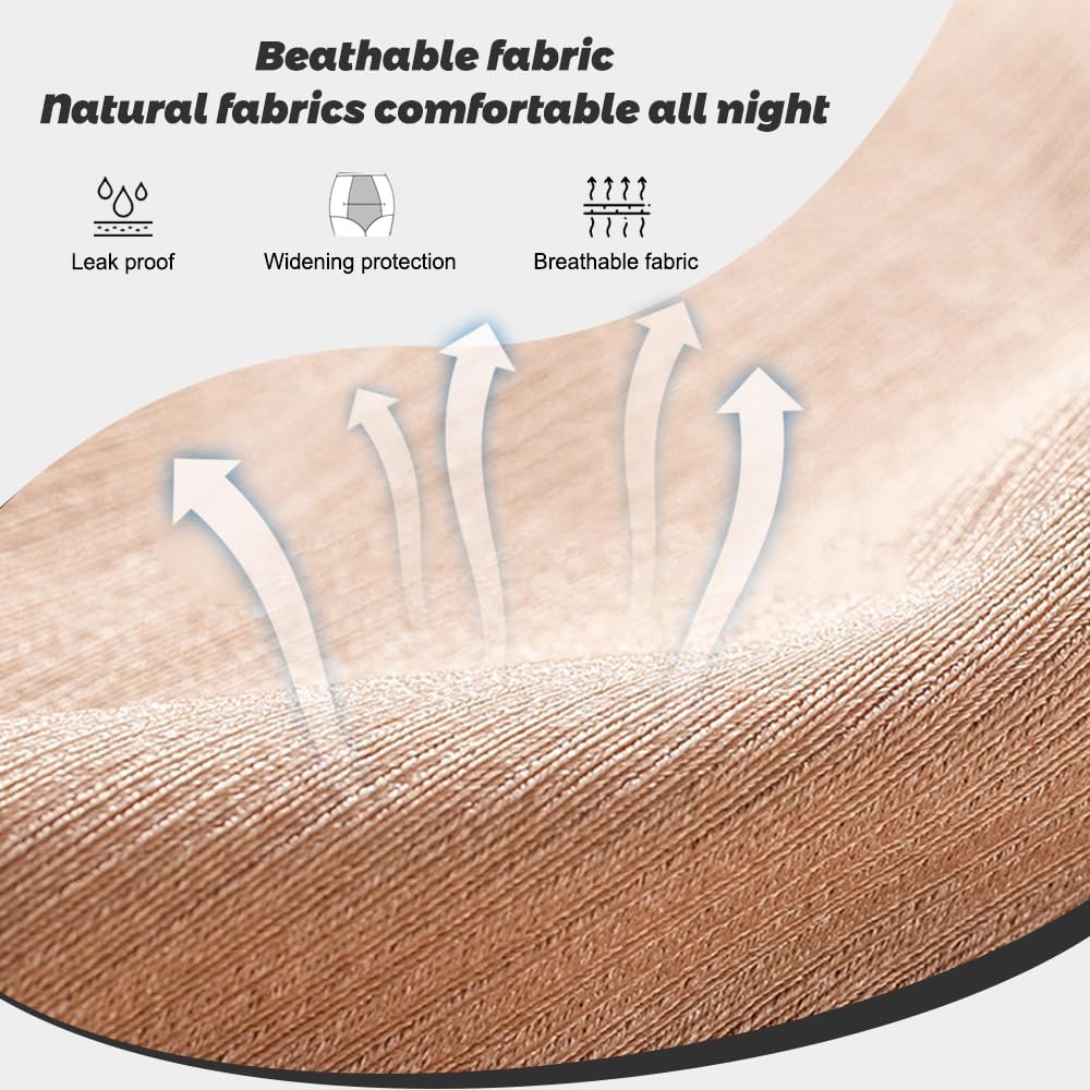 Incontinence lace Underwear for Women Washable, Bladder Leak Underwear for Women, Leakproof Underwear for Women (Medium)