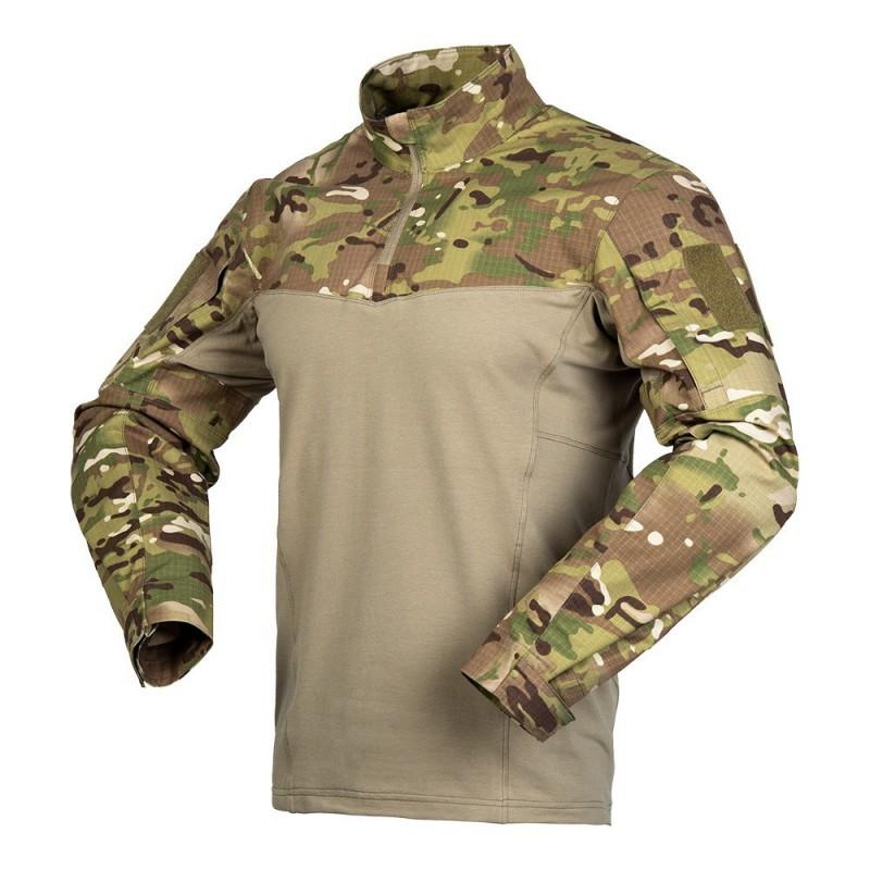 Mens Tactical Camo Outdoor Training Set 3-Piece Cotton Blend Uniform Hiking Camping Shooting Sports