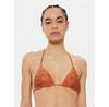 Satin Umber Balmy Separate Swimsuit Top
