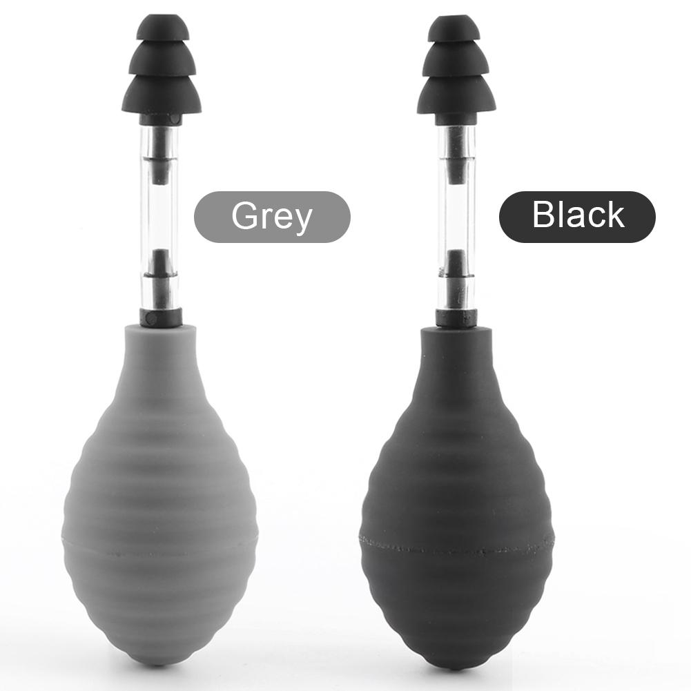 Inner Ear Pressure Relief Tool Ear Pressure Regulator Reduces Tension Ear Pressure Relief Suction Device Silicone for Migraine