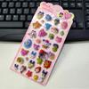 2026 3D Relief Hollow Stickers - Cute Cartoon Anime Stickers Waterproof Children's Laptop Decoration and Anime Fan Gifts