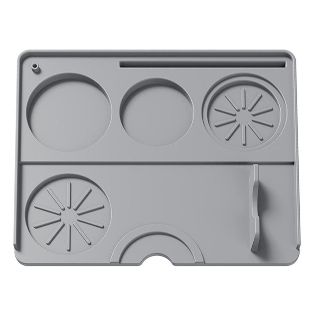 Espresso Tamping Mat, Silicone Non Slip Holder Pad Coffee Press Cushion Tool, Coffee Accessory Tamp Station Mat for Home, Cafe