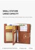 RFID blocking women wallet pu leather large capacity zipper credit card holder purse wallets