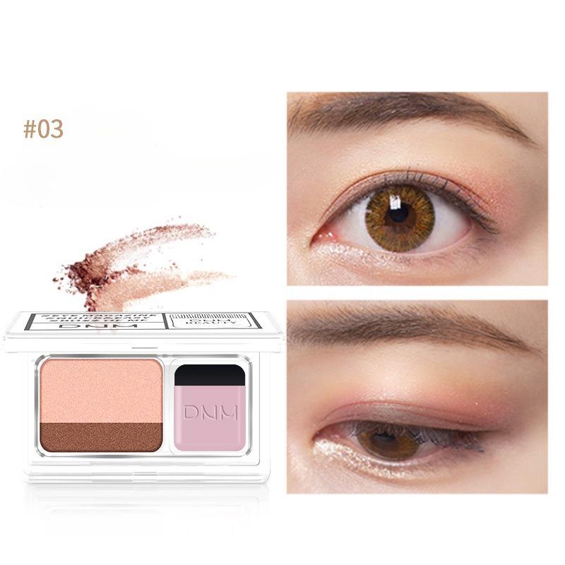 Chameleon Gradient Shimmer Eyeshadow Palette with Glitter and Brightening Pigments