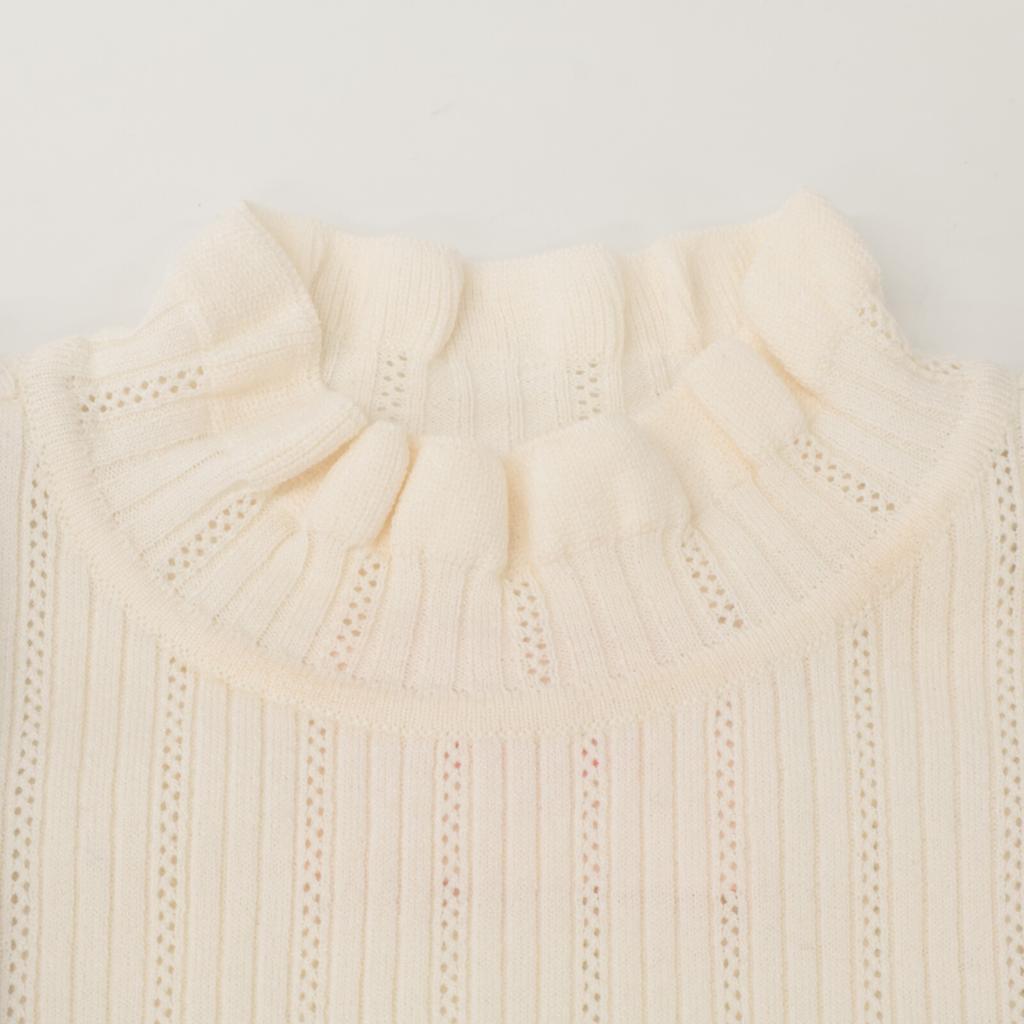 LEMONPLET Navy Knit Uerable Dress Dressing Velvet One-Piece dress S Navy / WhiteUsed