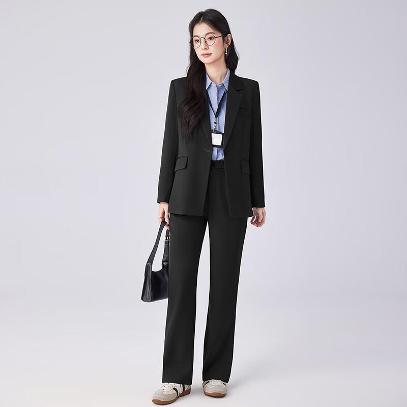 Women's Versatile Professional Blazer Suit Set