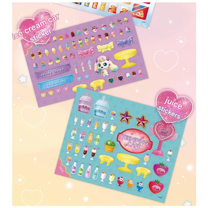 Wyprodukowano w Korei – Łap! Naklejka ścienna Teenieping (Sklep Teenieping)