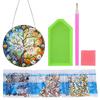 DIY Diamond Painting Suncatcher Art Pendant Colorful Diamond Drawing Hanging Ornament Crystal Painting Ornaments for  Home Decor