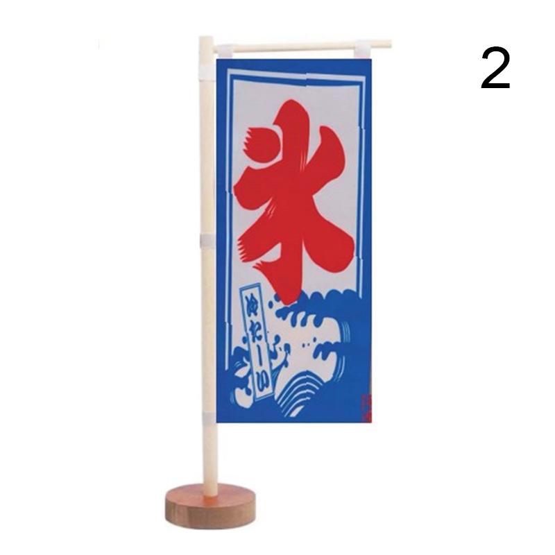 Japanese Style Mini Flag Sushi Cuisine Decoration Restaurant Advertising Ornaments Kitchen Japanese Signboard Flag Banner