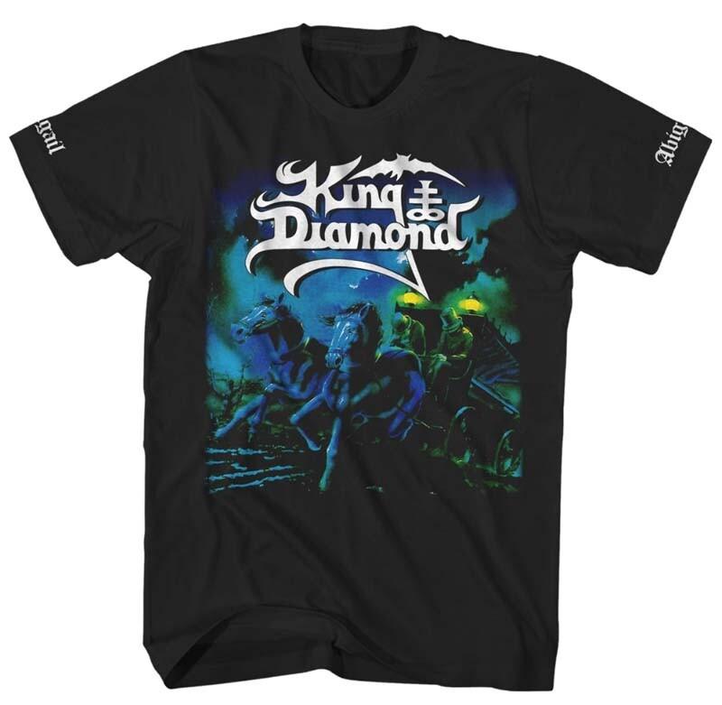 New Authentic King Diamond Abigail Album Black Metal Mercyful Fate Band TShirt Unisex T-Shirt XXXL