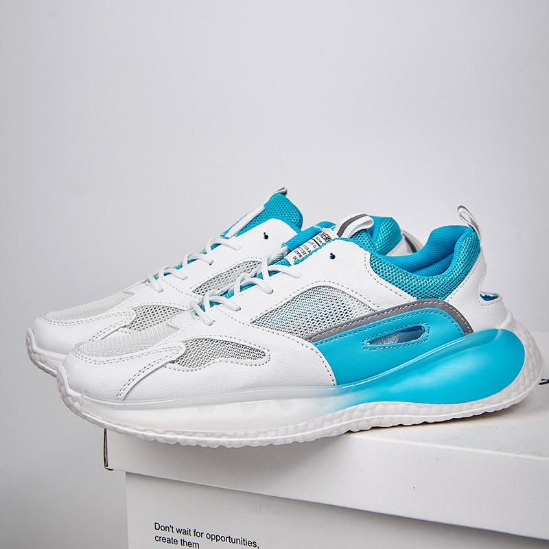 

2025 summer new thin men s shoes hollow casual board shoes little white shoes mesh breathable sandals lazy sports shoes 39