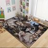 Custom Name Harry Potter Magic Train Carpet Rug Customizable Soft Washable Anti-Slip Home Living Room Sofa Mats Personalized Rug. 090974