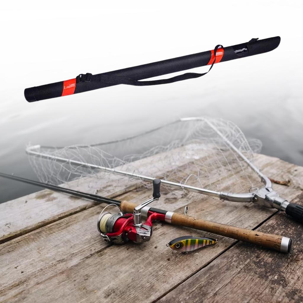 Fishing Rod Bag Gear Bag Hard Shell Waterproof Platform Portable Fly Fishing Rods Case Protective Cover Carrier Bag Portable