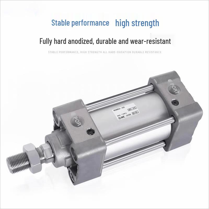 Leiqi SMC Standard Air Cylinder CN plug (adapter included)