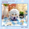 Giocattoli Peluche Tartaglia Ciondoli Hutao Portachiavi Morbido Borsa Genshin Impact Peluche Giocattoli Ripieni Kaeya Regalo per Bambini Festa Compleanno