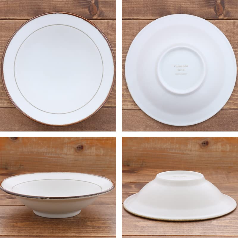 Tableware East Salad Bowl 17.5cm Daily style Brown Line