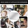 Baby Mirror For Car Adjustable Shatterproof Car Baby Mirror Baby Rear View Mirror For Car Acrylic Car Interior Rearview Baby