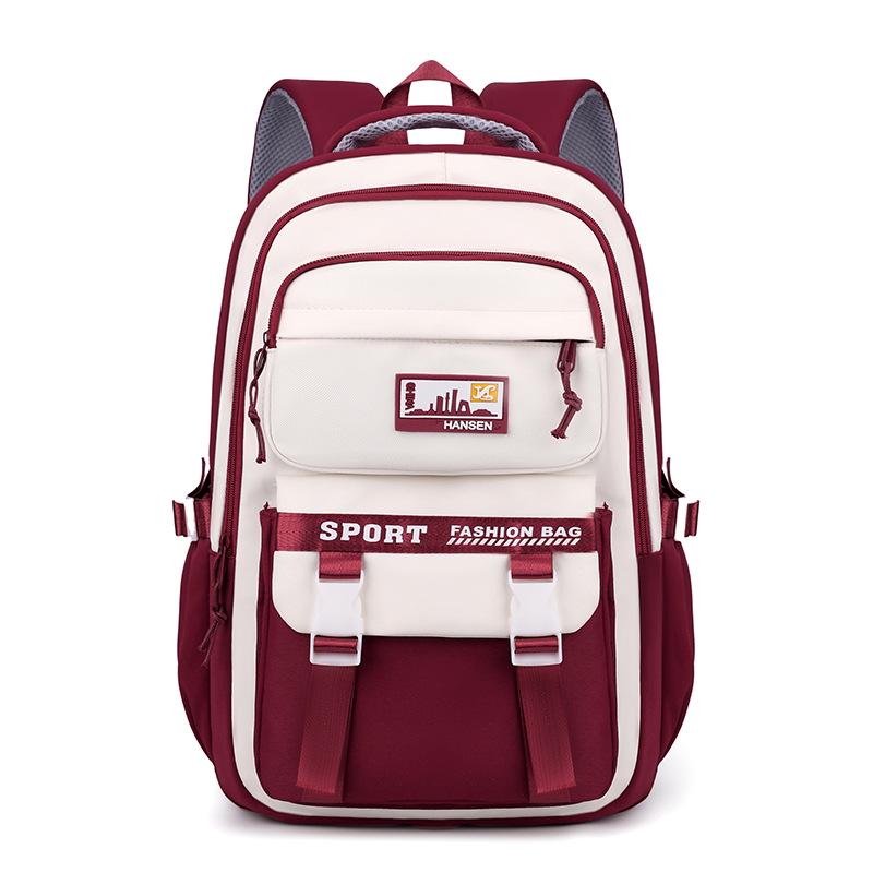 Lightweight Large Capacity Double Shoulder Backpack for Girls 2025 - Ideal for Middle and High School Students