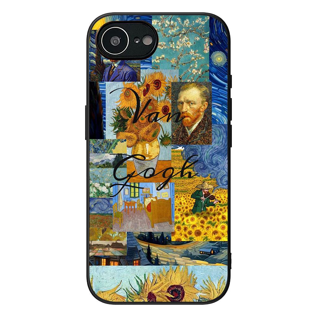 Starry Night Van Gogh Sky Art Phone Cover for Samsung Galaxy S25 S24 S22 S23 FE Ultra Plus A56 A05 A06 A15 A16 A55 S7 Edge Case