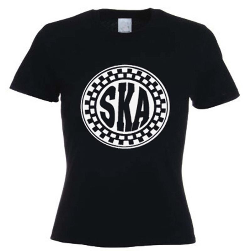 

Ska Womens T Shirt 2 Tone Mod Specials Madness Skinhead Rude Boy Sizes S Xl - Men s Summer Cotton Graphic Tee S разноцветный