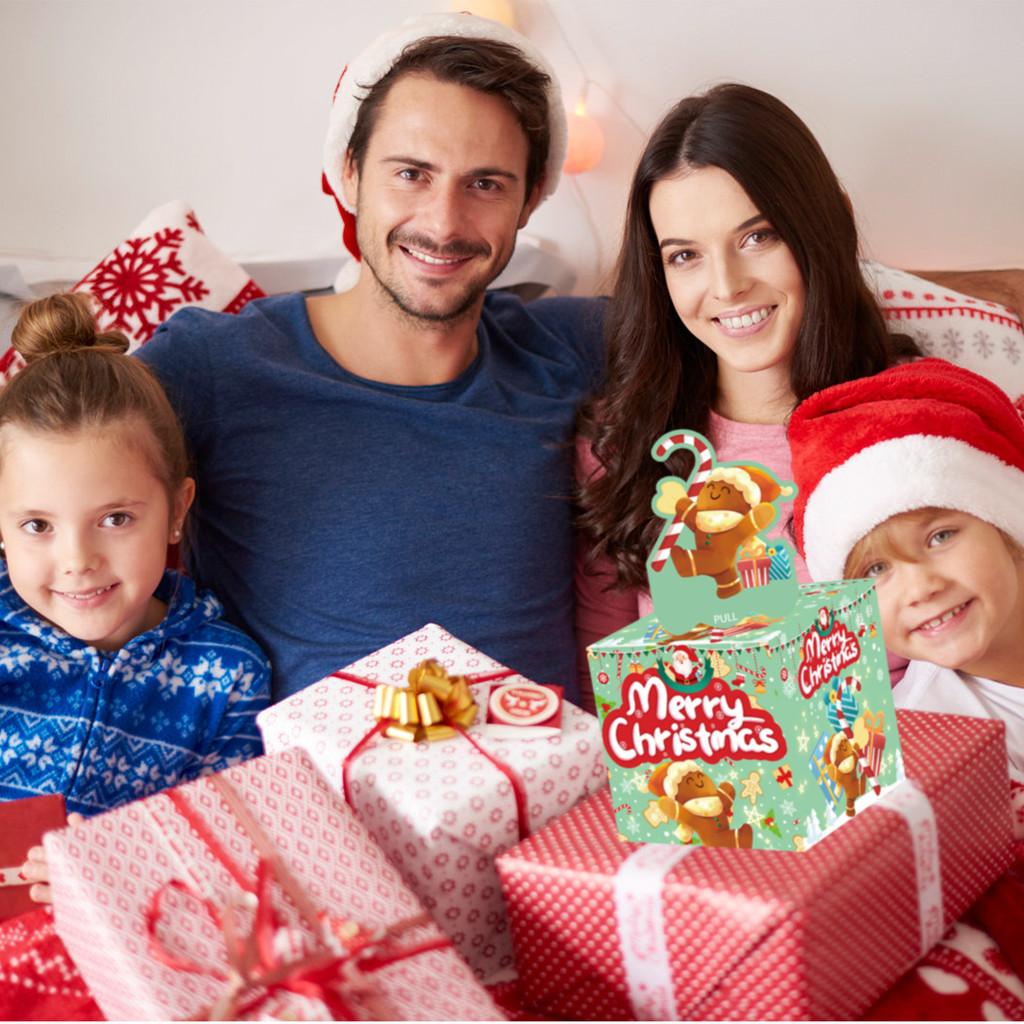 Gingerbread Man Money Box Crafted From Paper Christmas Decoration Gift Ideas