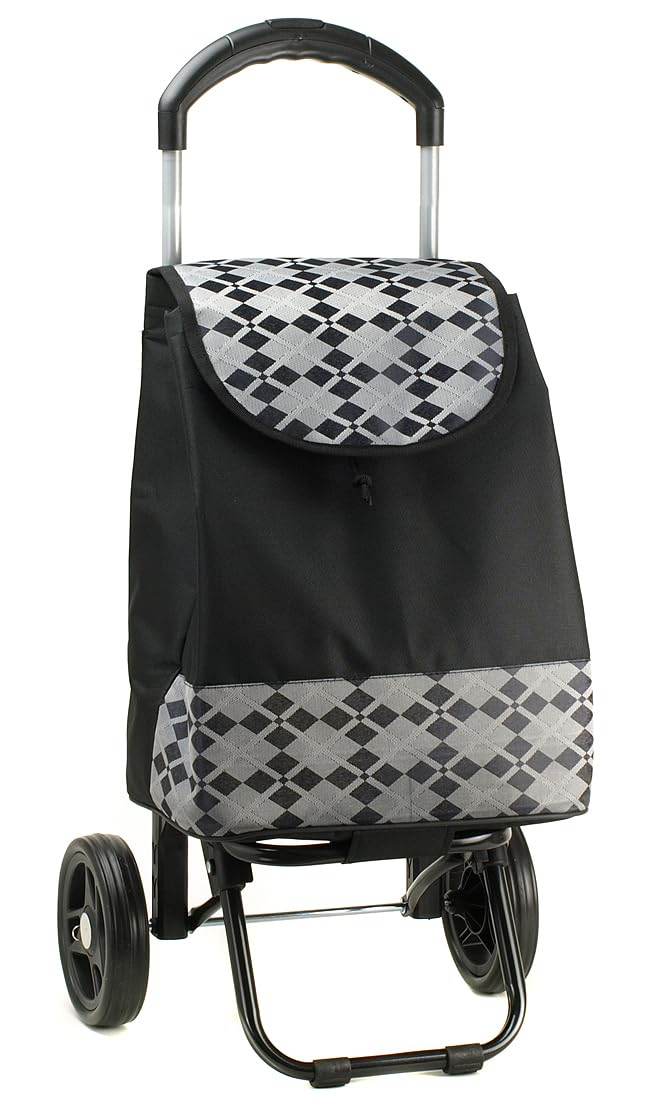 

Lattice Gray Shopping Cart Cooling For the Carry Cooling 2 Large Shopping With Heat Long Time Shopping For Pregnant With [With Function] Elderly,