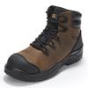 Mens Safety Work Boots Steel Toe Anti-Slip Waterproof Puncture Resistant High-Top Leather Industrial Shoes