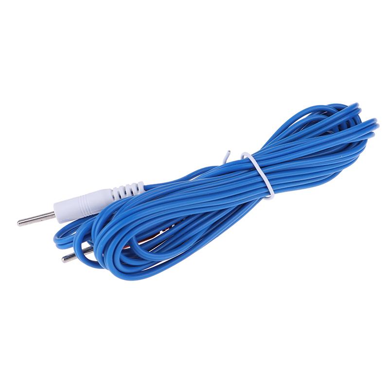 2.35Mm  Electrotherapy Electrode Lead Electric Shock Wires Cable For Massager Connection Cable Massage And Relaxation