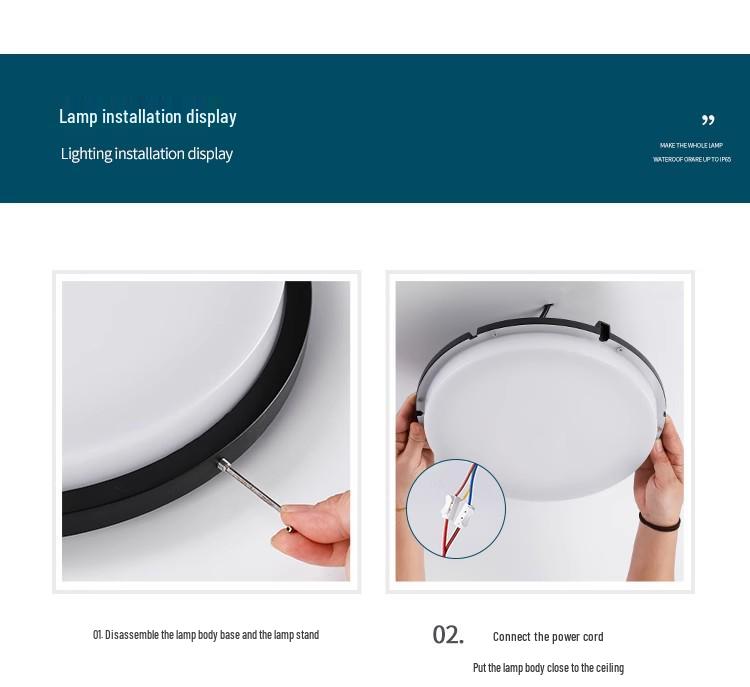 LED Waterproof Outdoor Light for Entrance, Balcony, Corridor, Terrace, and Gazebo