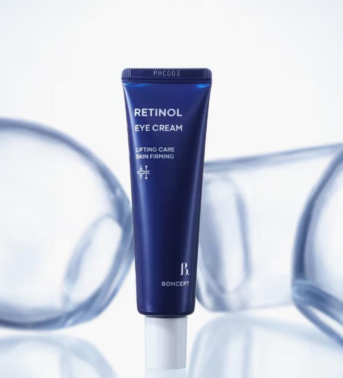 BONCEPT Retinol Augencreme 25ml – Anti-Falten & Aufhellende Augenbehandlung