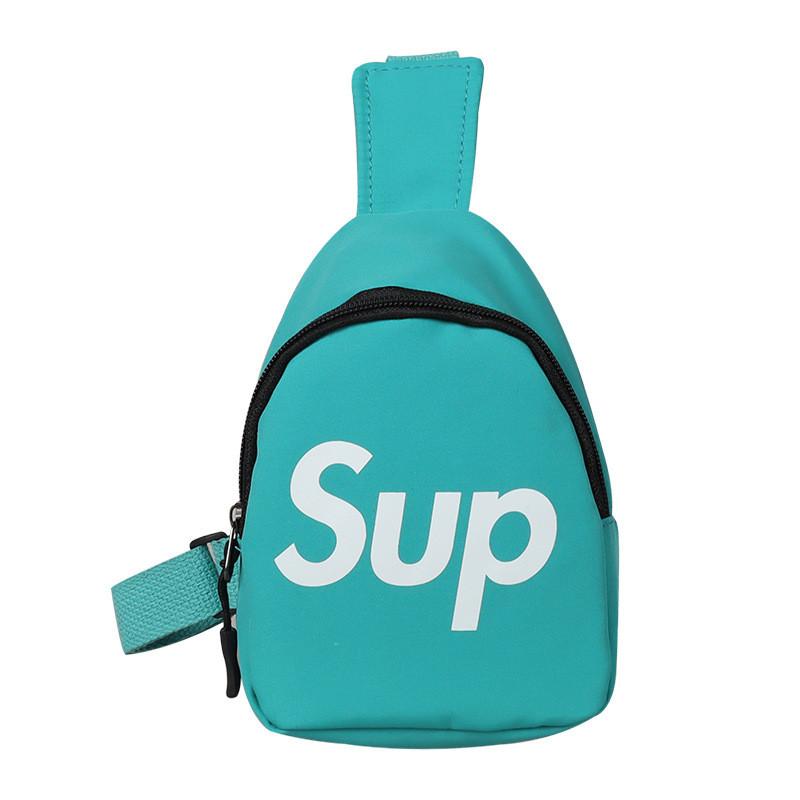 Trendiger Kinderrucksack 2024 Neuer Koreanischer Stil Buchstaben Design Niedliche Cartoon Tasche