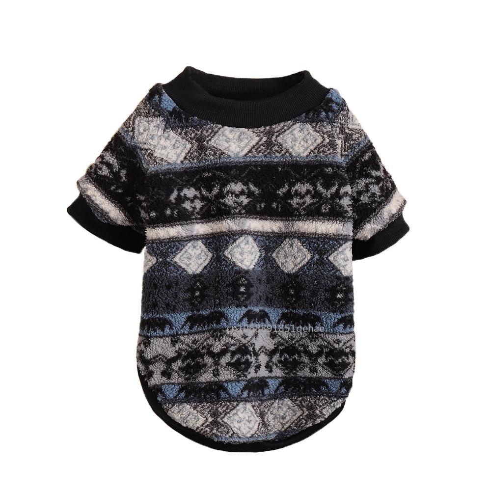 Plush Cat Dog Hoodies Thicken Pet Sweaters Autumn Winter Cat Puppy Clothes for Small Dogs Cats Kitten Pullovers Sphynx Clothing