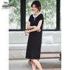 Women's Contrast Patchwork Faux Two-Piece T-Shirt Dress