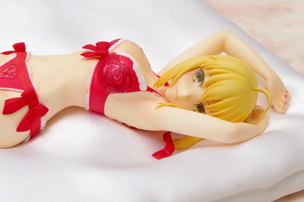 Lingerie Style Fate/EXTRA Saber Extra 1/8 Scale PVC Painted Finished Figure