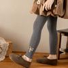 Spring Autumn Sweet Girls Tights Fine Design Ruffle Hem Bow Leggings Comfortable Princess Kids Leggings