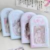 INS Sweet Love Card Album PVC with 16 Internal Pages Photocard Binder 3 Inch Mini Collectible Card Album